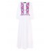 Women Vintage Floral Print Long Maxi Dress