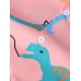 Mens Funny Style Dinosaur Cartoon Printed Short Sleeve Shirts