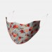 Multicolor Cotton Floral Mask Vintage Print Face Mask