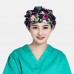 Printed Cotton Fluffy Cap Surgical Cap Sweat-absorbent Towel Scrub Caps