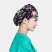 Printed Cotton Fluffy Cap Surgical Cap Sweat-absorbent Towel Scrub Caps