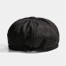 Men Vintage Painter Beret Hats Summer Octagonal Newsboy Cap Cabbie Lvy Flat Hat